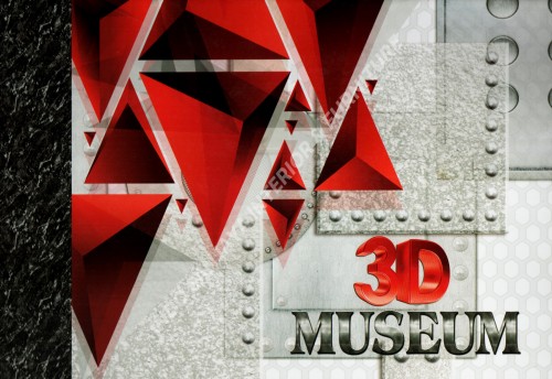 wallpaper buku 3D MUSEUM tahun 2018