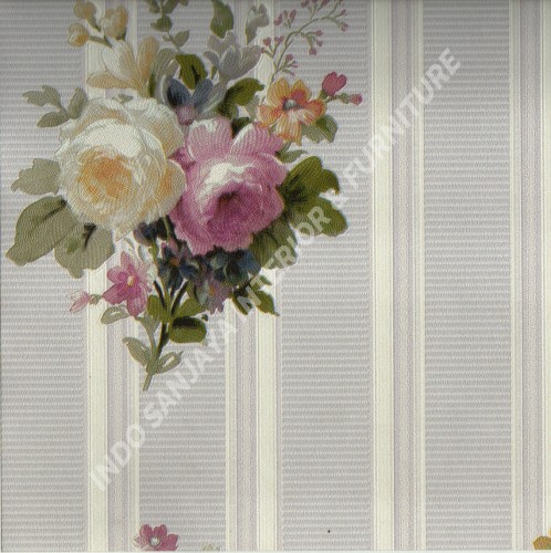 wallpaper   Wallpaper Bunga 70022-1:70022-1 corak  warna 