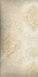 wallpaper LEVANTE:L444-46 corak Klasik / Batik (Damask) warna Cream