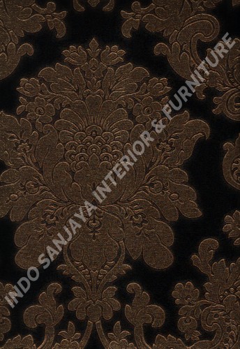 wallpaper   Wallpaper Klasik Batik (Damask) 270405:270405 corak  warna 