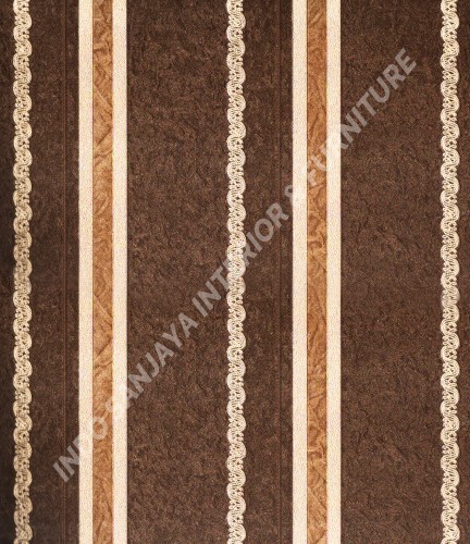 wallpaper Celio:360206 corak Klasik / Batik (Damask) warna Merah ,Coklat