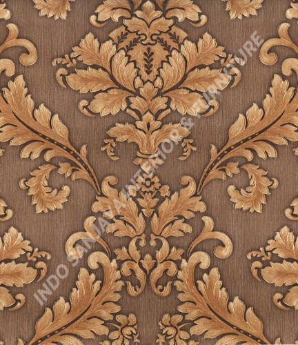 wallpaper   Wallpaper Klasik Batik (Damask) 360006:360006 corak  warna 