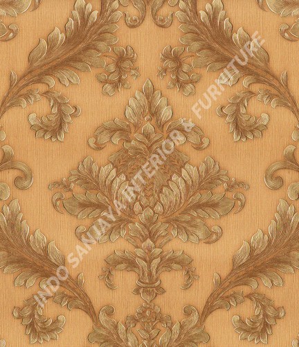 wallpaper   Wallpaper Klasik Batik (Damask) 360005:360005 corak  warna 
