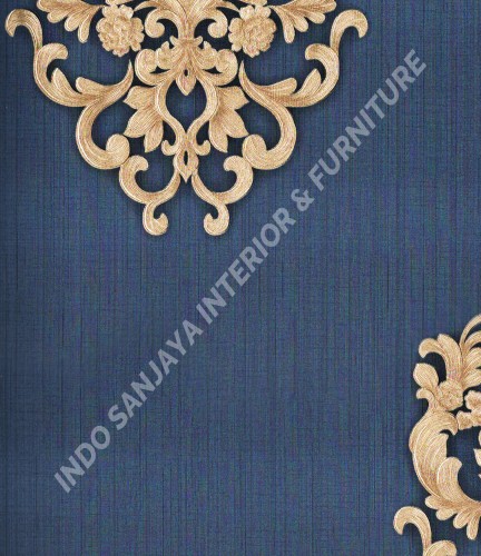 wallpaper Celio:363306 corak Klasik / Batik (Damask) warna Merah ,Biru