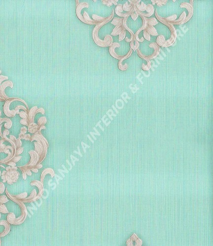 wallpaper Celio:363307 corak Klasik / Batik (Damask) warna Merah ,Biru