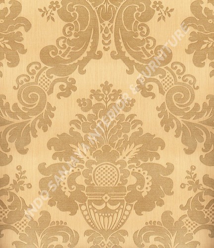 wallpaper Celio:360404 corak Klasik / Batik (Damask) warna Merah