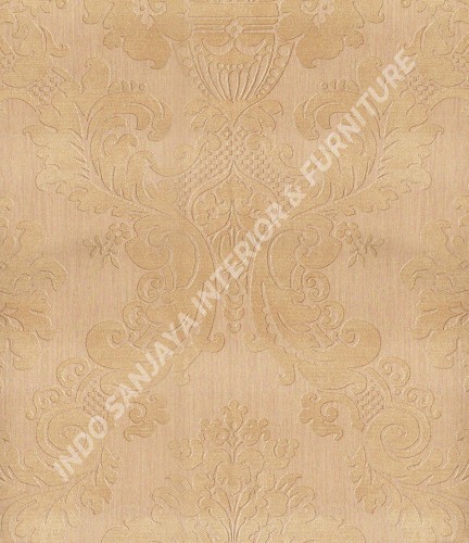 wallpaper Celio:360405 corak Klasik / Batik (Damask) warna Merah
