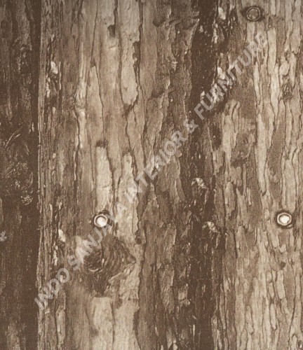 wallpaper MADONA:MD6012 corak Kayu / Bambu warna Abu-Abu