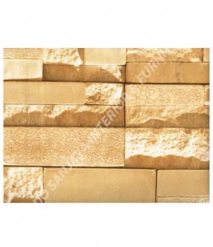 wallpaper MADONA:MD3161 corak Klasik / Batik (Damask) ,Batu-Batuan warna Cream