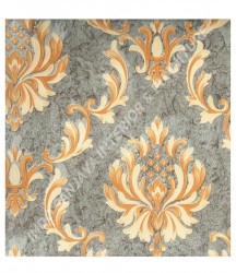 wallpaper MADONA:MD8043 corak Klasik / Batik (Damask) warna Cream