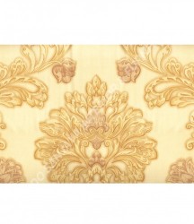 wallpaper MADONA:MD3592 corak Klasik / Batik (Damask) warna Cream