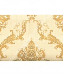 wallpaper MADONA:MD3501 corak Klasik / Batik (Damask) warna Cream