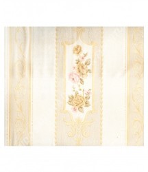 wallpaper MADONA:MD7361 corak Klasik / Batik (Damask) warna Cream