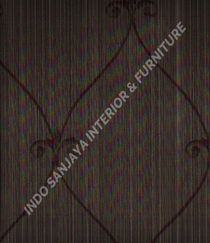 wallpaper Kansai:13-22157 corak Klasik / Batik (Damask) warna Abu-Abu