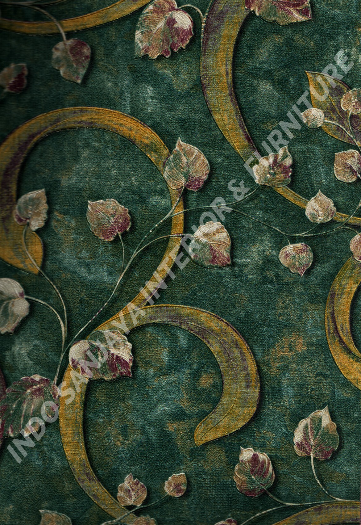 wallpaper   Wallpaper Klasik Batik (Damask) DL10403:DL10403 corak  warna 
