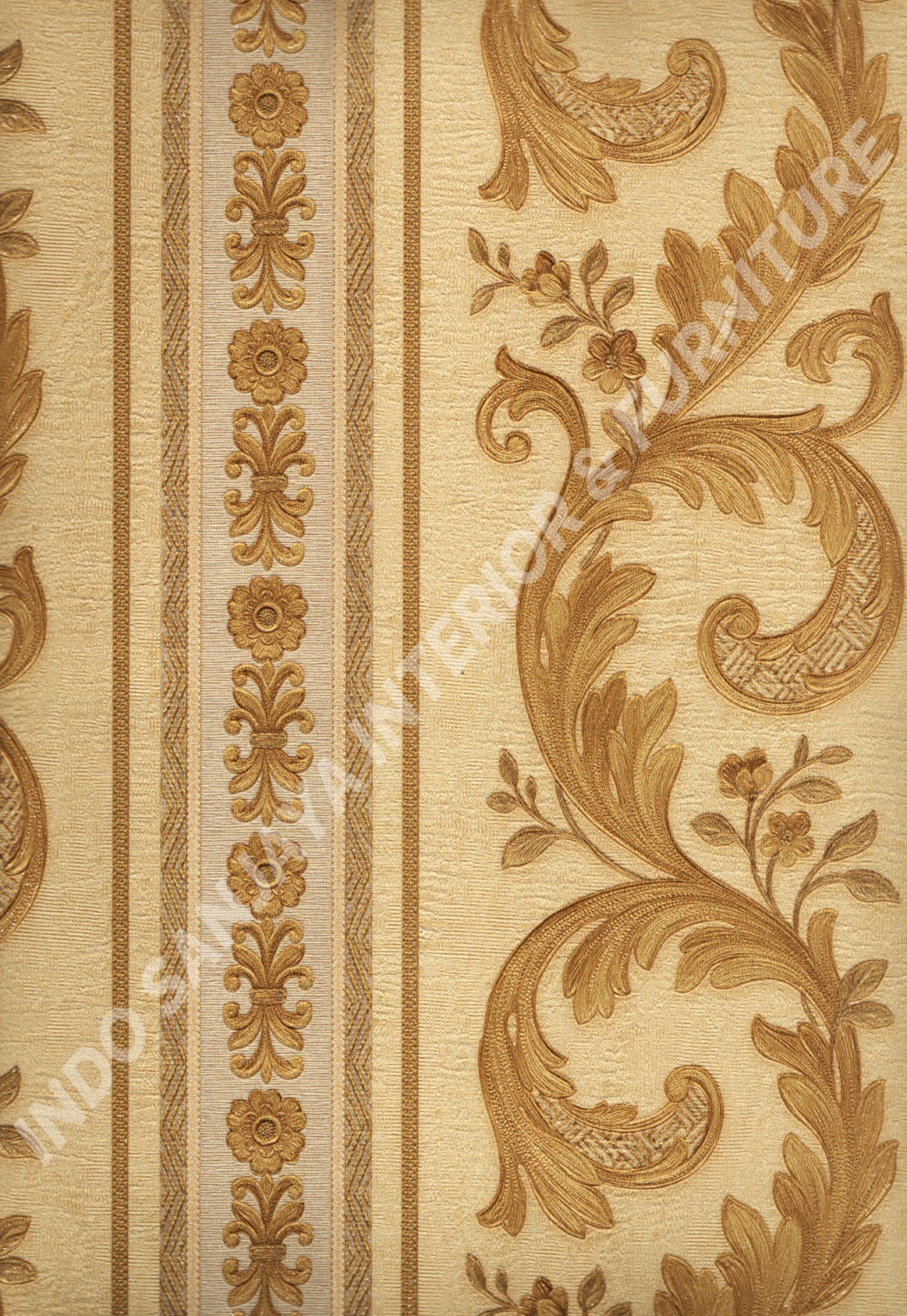 wallpaper   Wallpaper Klasik Batik (Damask) 51007-3:51007-3 corak  warna 