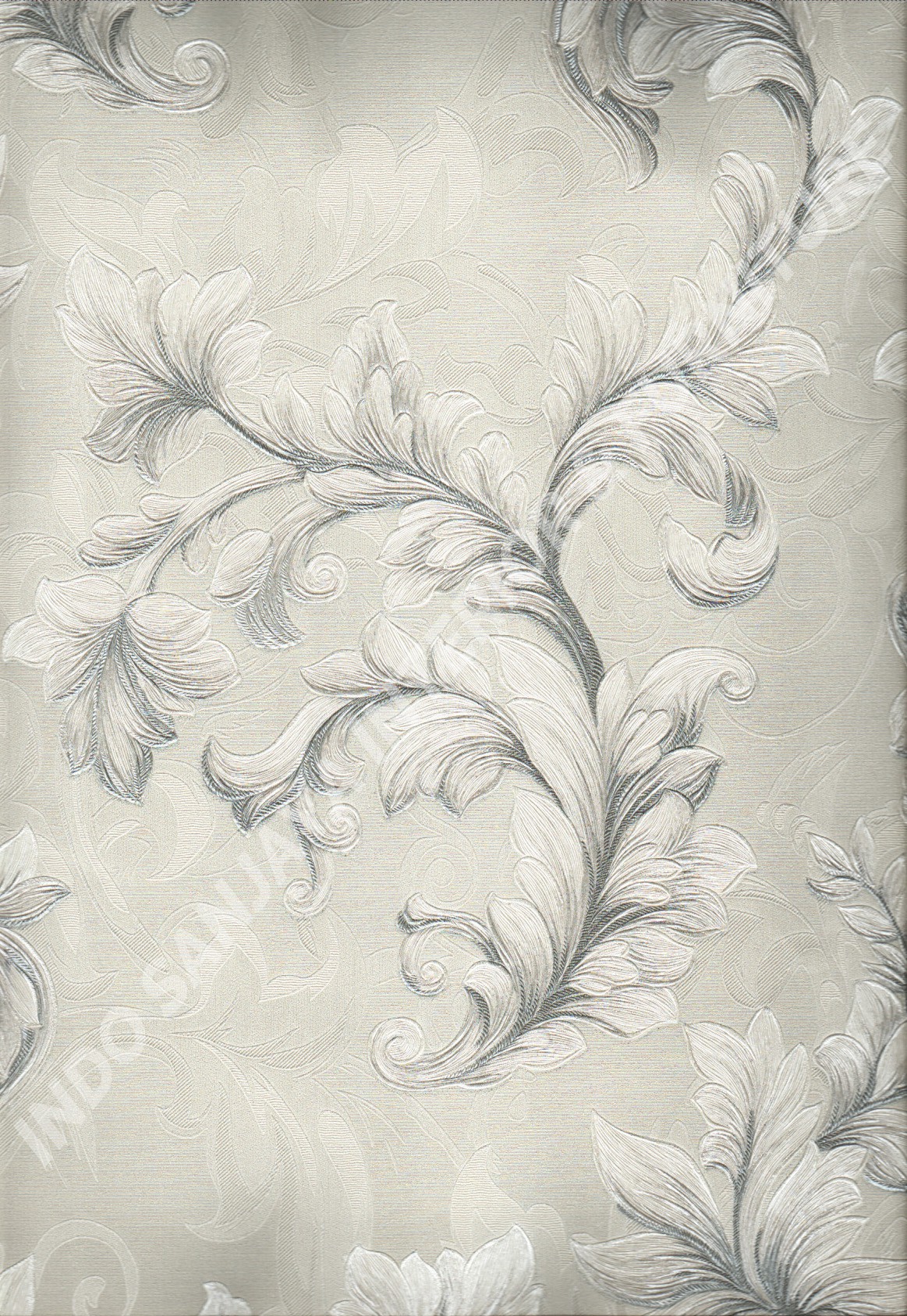 wallpaper   Wallpaper Klasik Batik (Damask) 87063:87063 corak  warna 