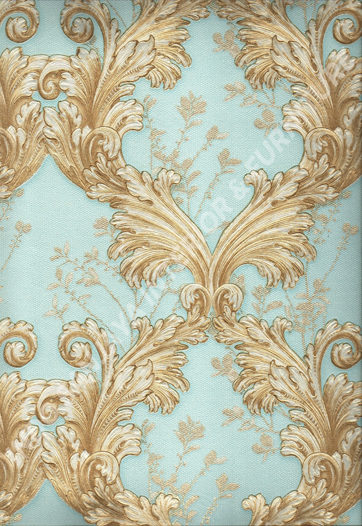 wallpaper   Wallpaper Klasik Batik (Damask) 87024:87024 corak  warna 