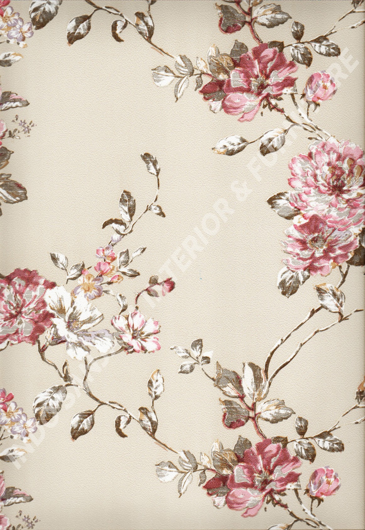 wallpaper   Wallpaper Bunga 8815:8815 corak  warna 