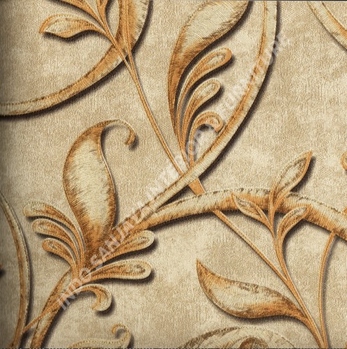 wallpaper   Wallpaper Klasik Batik (Damask) 500-1:500-1 corak  warna 