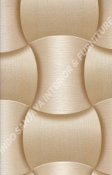 wallpaper LEVANTE:L444-01 corak Modern / 3D warna Cream,Coklat