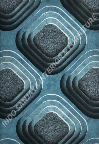 wallpaper   Wallpaper Bulat Geometri 704-3:704-3 corak  warna 
