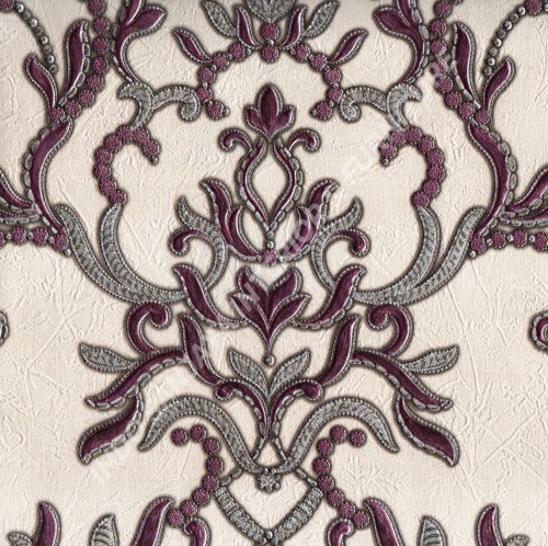 wallpaper   Wallpaper Klasik Batik (Damask) 99090601:99090601 corak  warna 