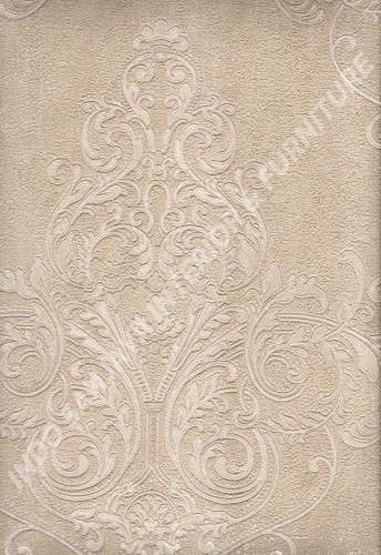 wallpaper   Wallpaper Klasik Batik (Damask) 292003:292003 corak  warna 