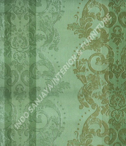 wallpaper   Wallpaper Klasik Batik (Damask) B-2513:B-2513 corak  warna 