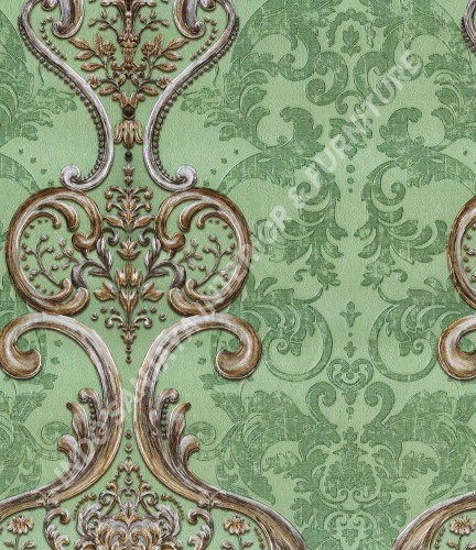 wallpaper   Wallpaper Klasik Batik (Damask) B-2514:B-2514 corak  warna 