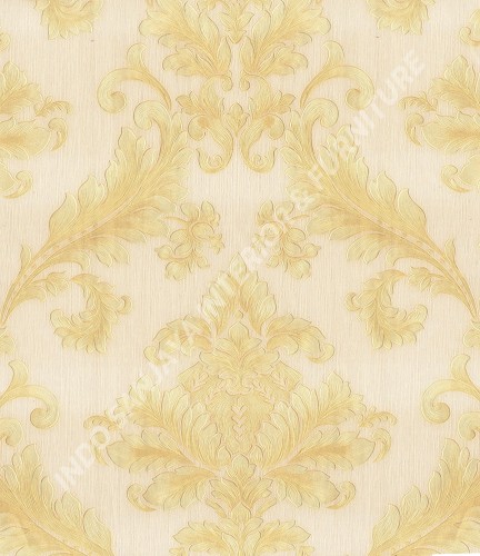 wallpaper   Wallpaper Klasik Batik (Damask) 360002:360002 corak  warna 