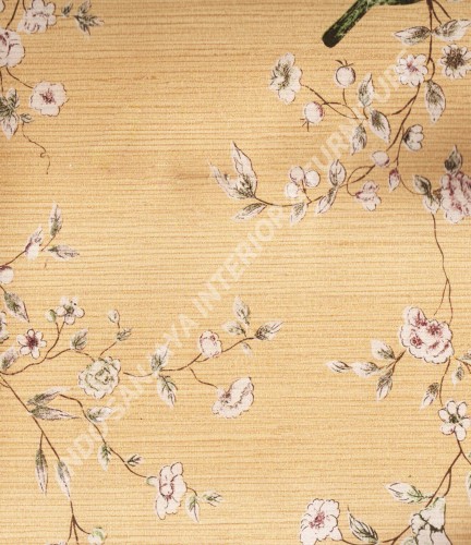 wallpaper Wallpaper Klasik Batik (Damask) 13-22164:13-22164 corak  warna 