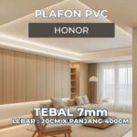Plafon PVC minimalis modern untuk interior rumah dan kantor